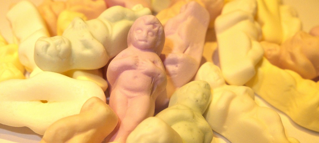 Les bonbons meringue bébé