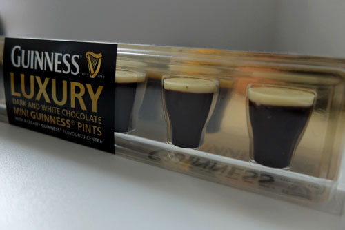 luxury chocolat à la guinness praline bière